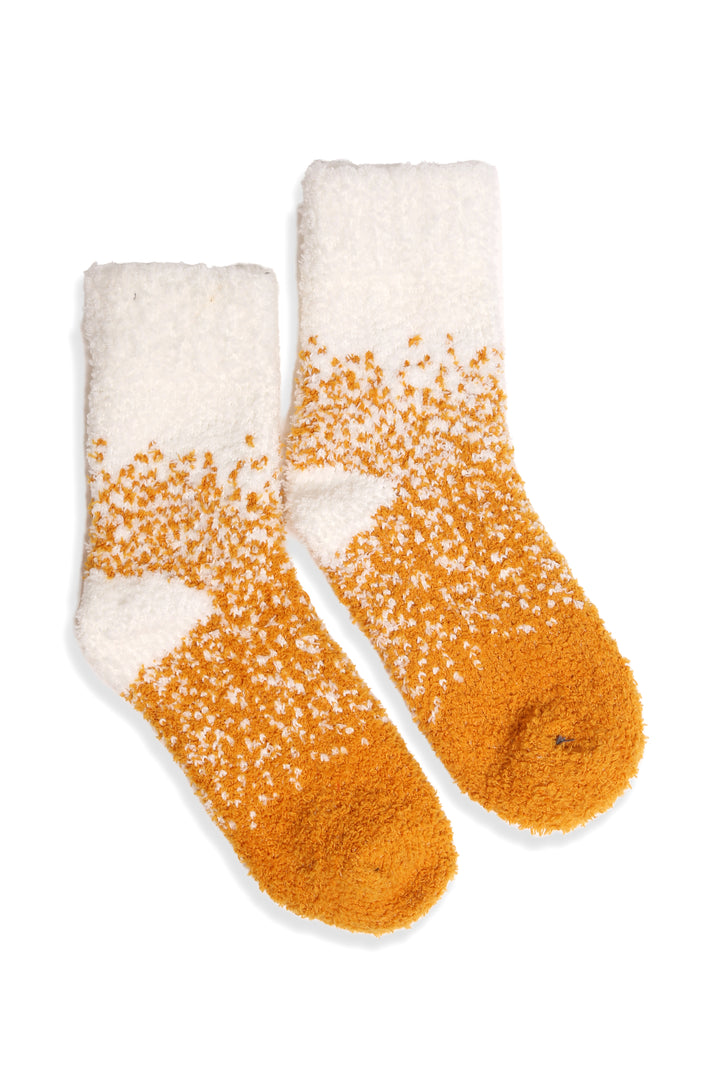 JCS109 - COLOR-FADE LUXURY SOFT MINI-CREW SOCKS - 6PC SET