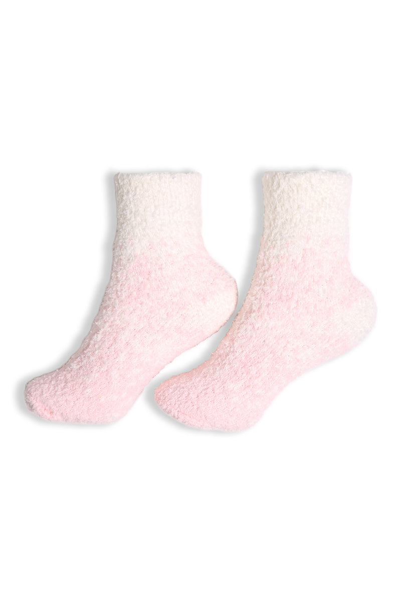 JCS109 - COLOR-FADE LUXURY SOFT MINI-CREW SOCKS - 6PC SET