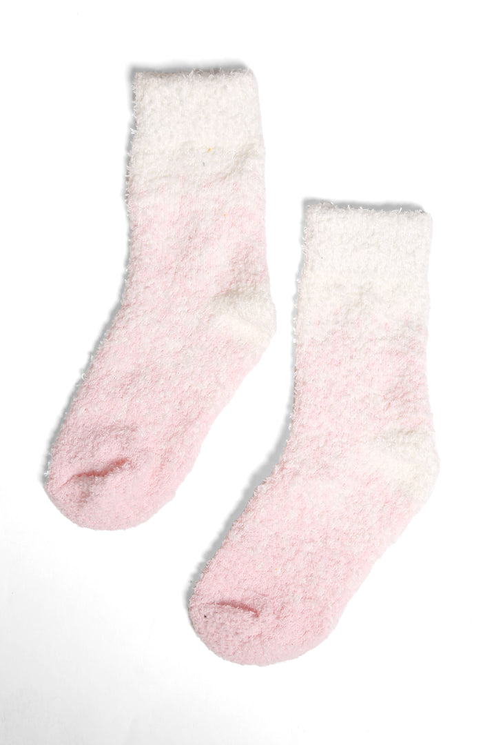 JCS109 - COLOR-FADE LUXURY SOFT MINI-CREW SOCKS - 6PC SET