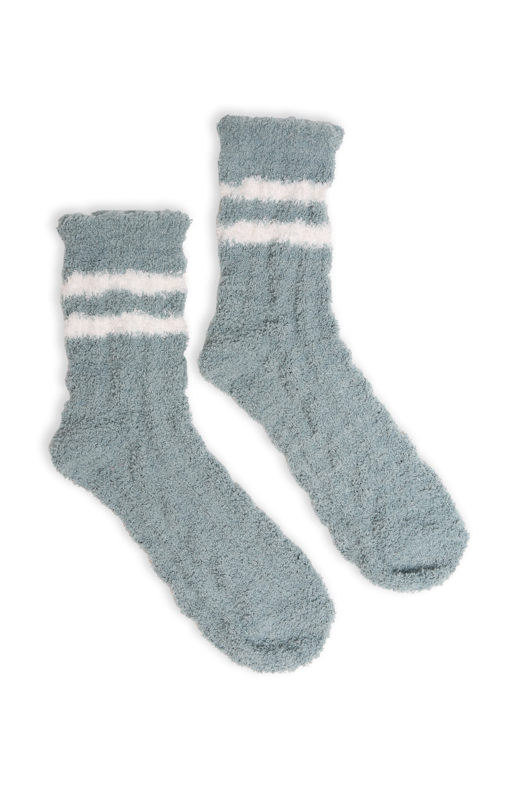 JCS110 - RETRO STRIPED LUXURY SOFT MINI-CREW SOCKS - 6PC SET