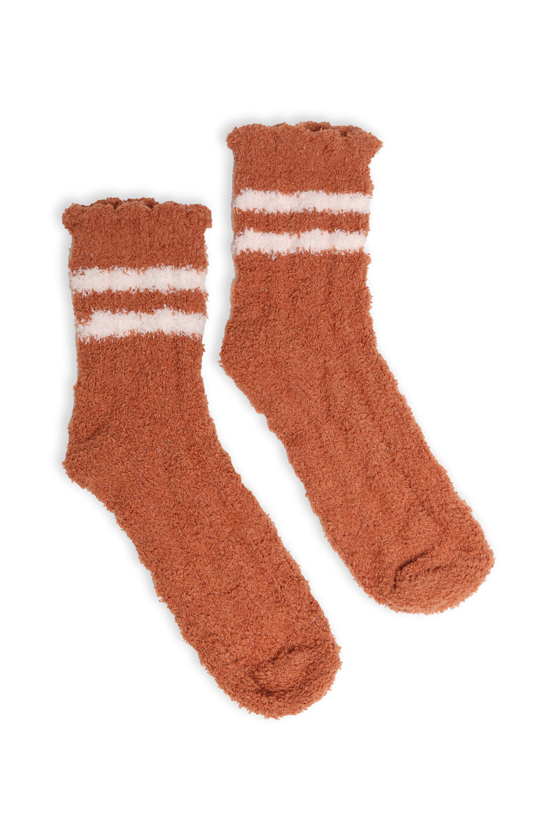 JCS110 - RETRO STRIPED LUXURY SOFT MINI-CREW SOCKS - 6PC SET
