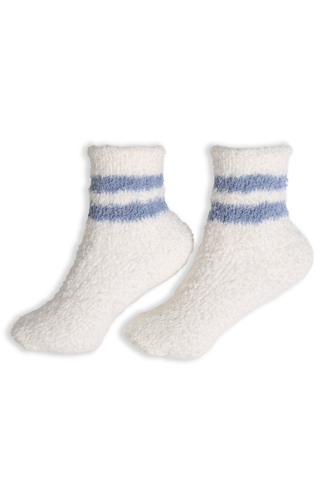 JCS110 - RETRO STRIPED LUXURY SOFT MINI-CREW SOCKS - 6PC SET