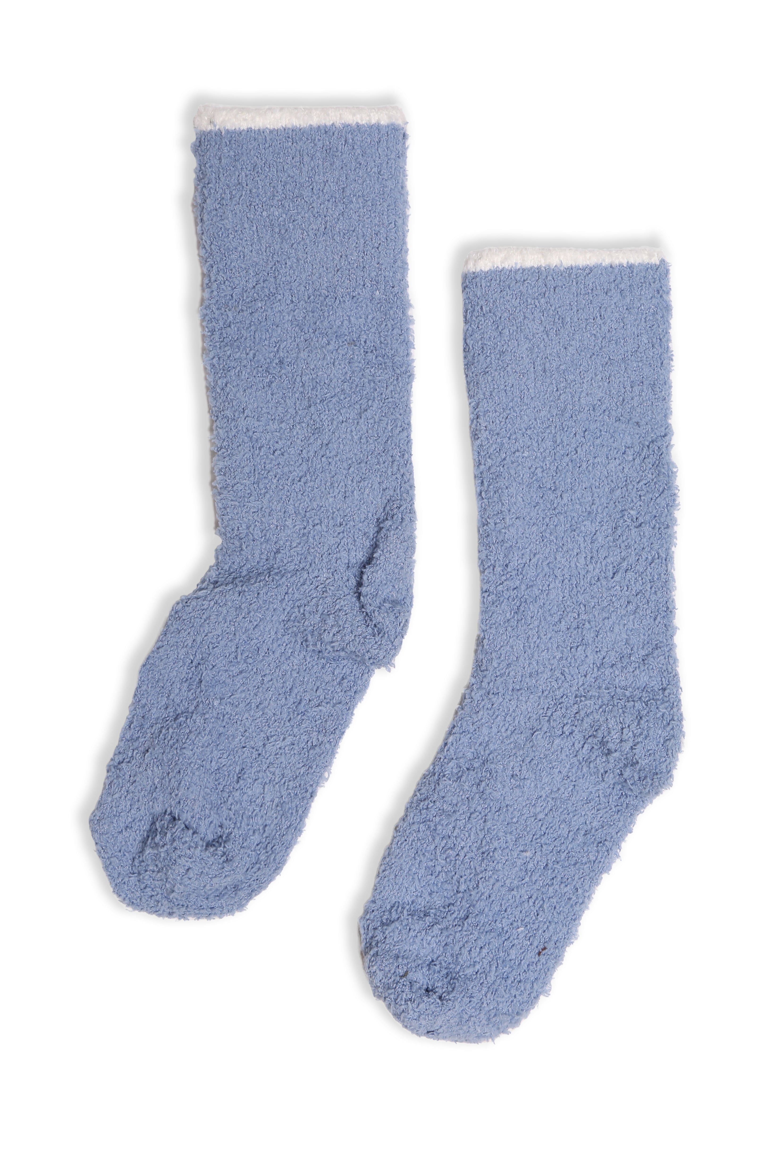 JCS111 - SOLID COLOR LUXURY SOFT MINI-CREW SOCKS W/ COLORED EDGE - 6PC SET