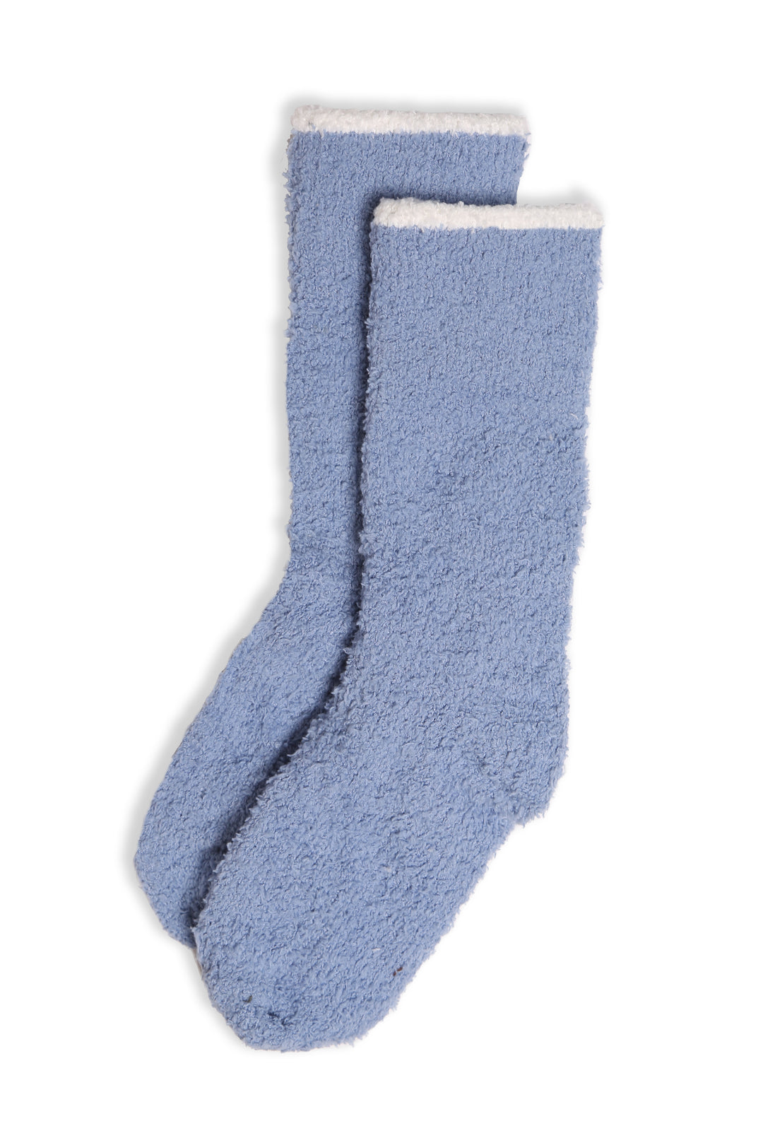 JCS111 - SOLID COLOR LUXURY SOFT MINI-CREW SOCKS W/ COLORED EDGE - 6PC SET