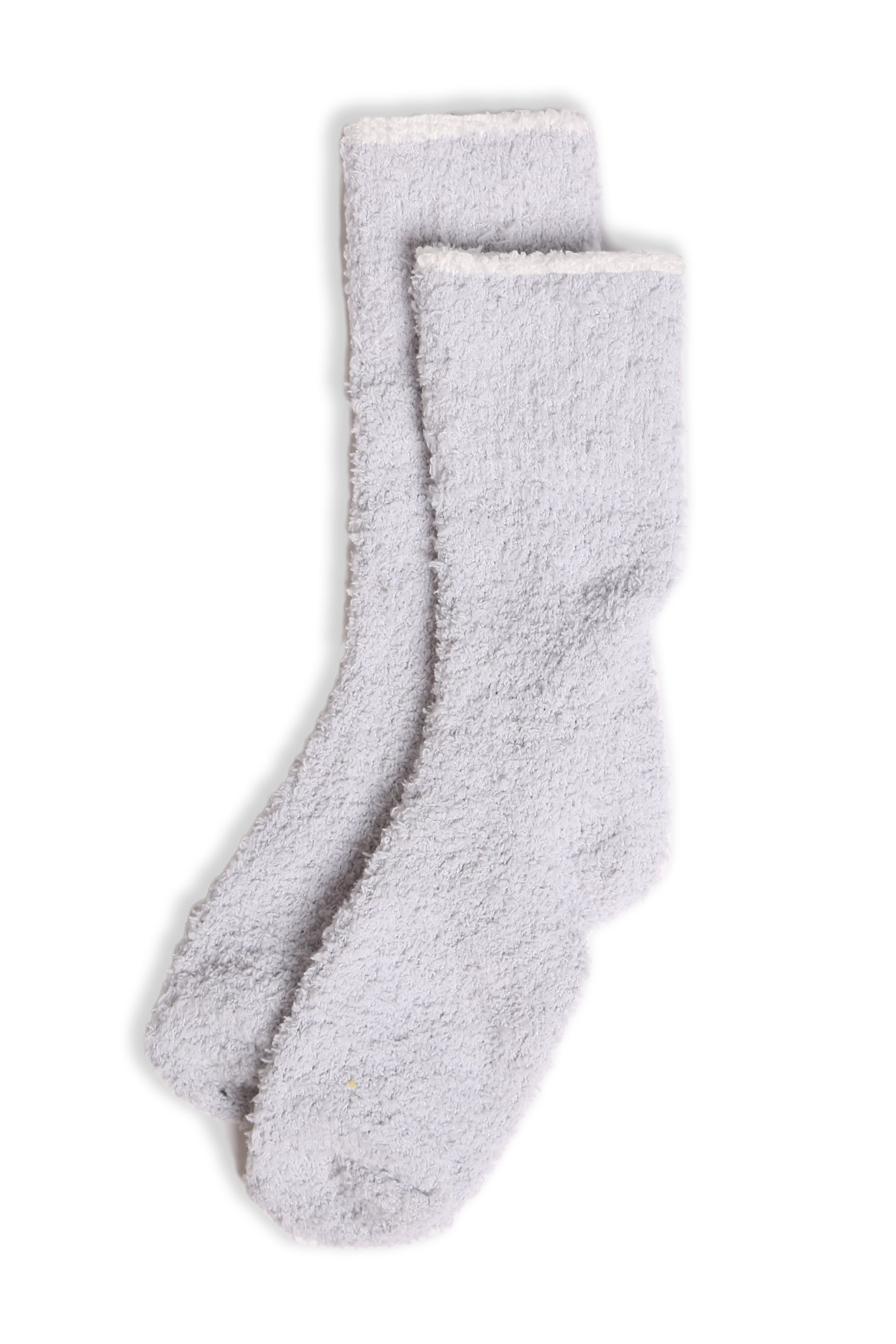 JCS111 - SOLID COLOR LUXURY SOFT MINI-CREW SOCKS W/ COLORED EDGE - 6PC SET