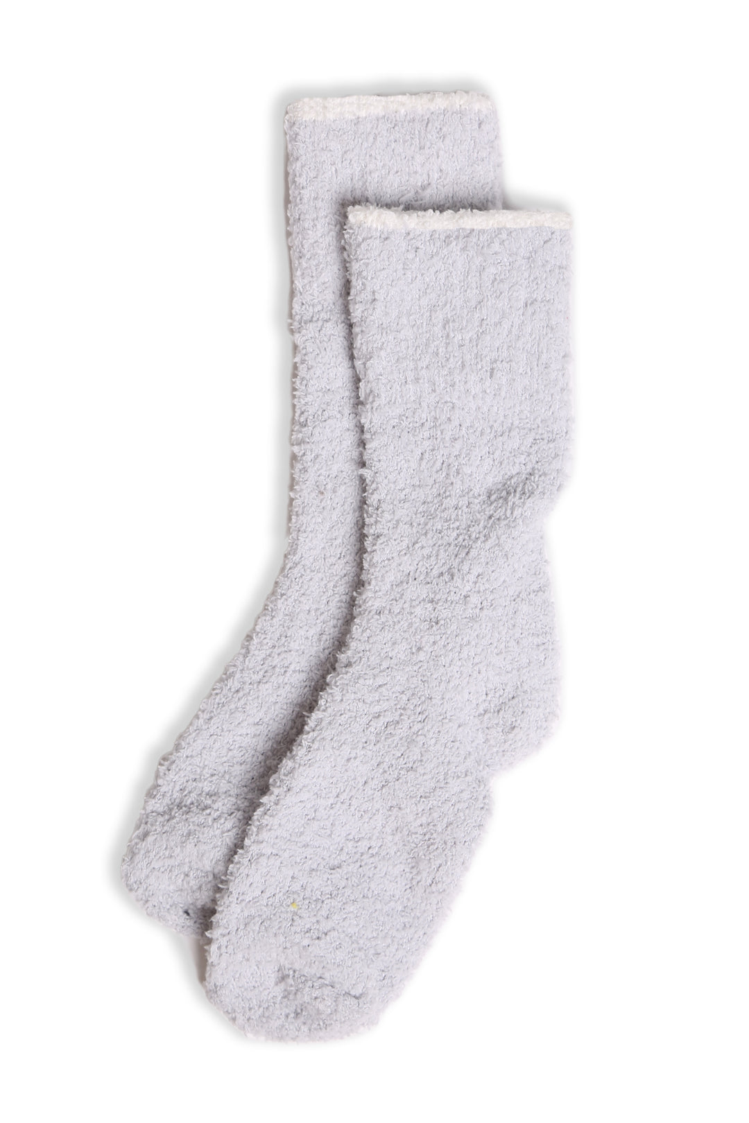 JCS111 - SOLID COLOR LUXURY SOFT MINI-CREW SOCKS W/ COLORED EDGE - 6PC SET