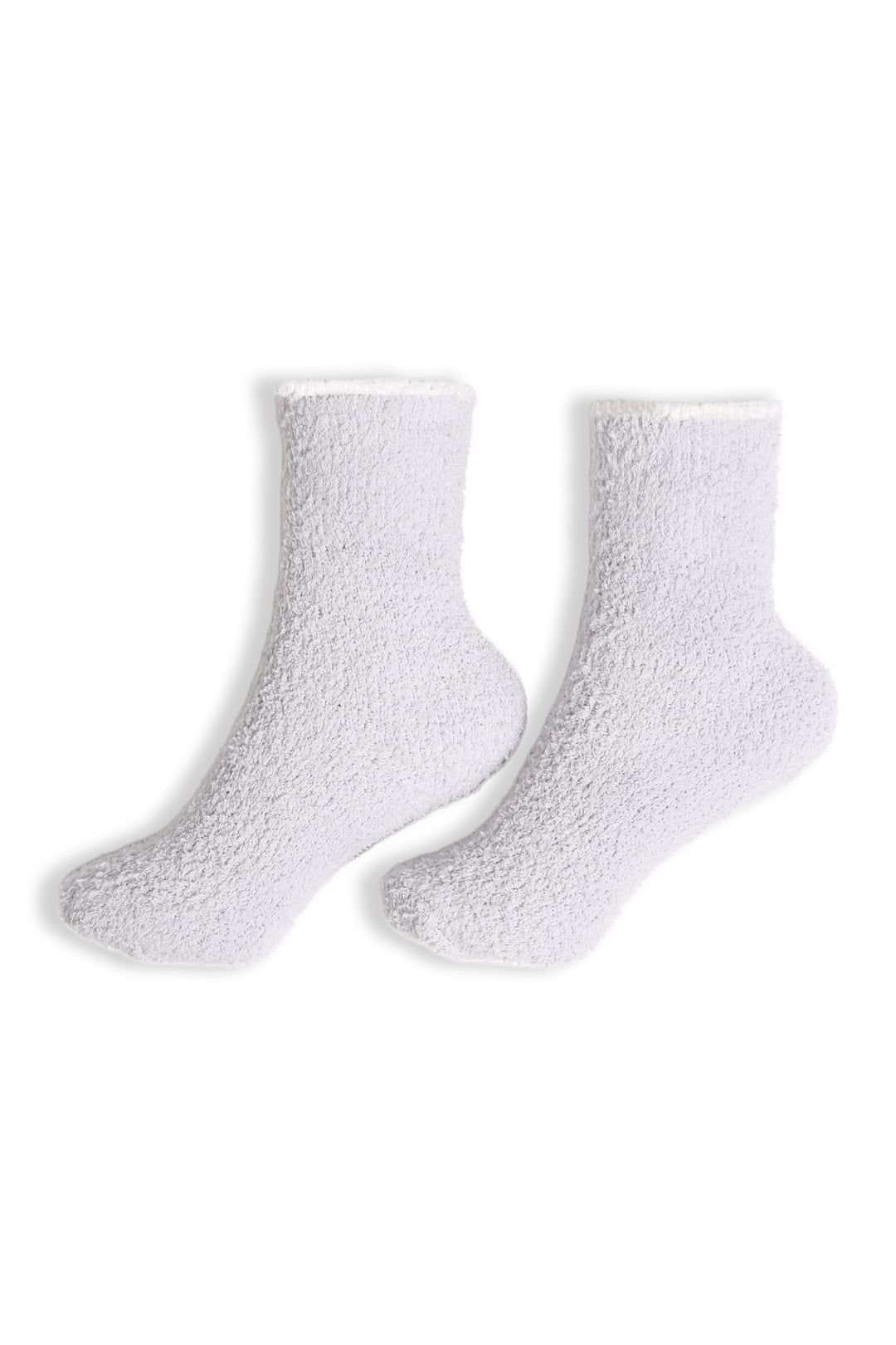 JCS111 - SOLID COLOR LUXURY SOFT MINI-CREW SOCKS W/ COLORED EDGE - 6PC SET