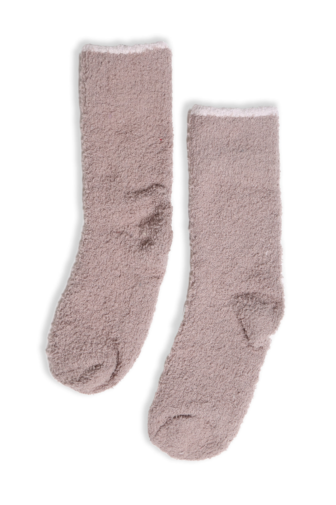 JCS111 - SOLID COLOR LUXURY SOFT MINI-CREW SOCKS W/ COLORED EDGE - 6PC SET