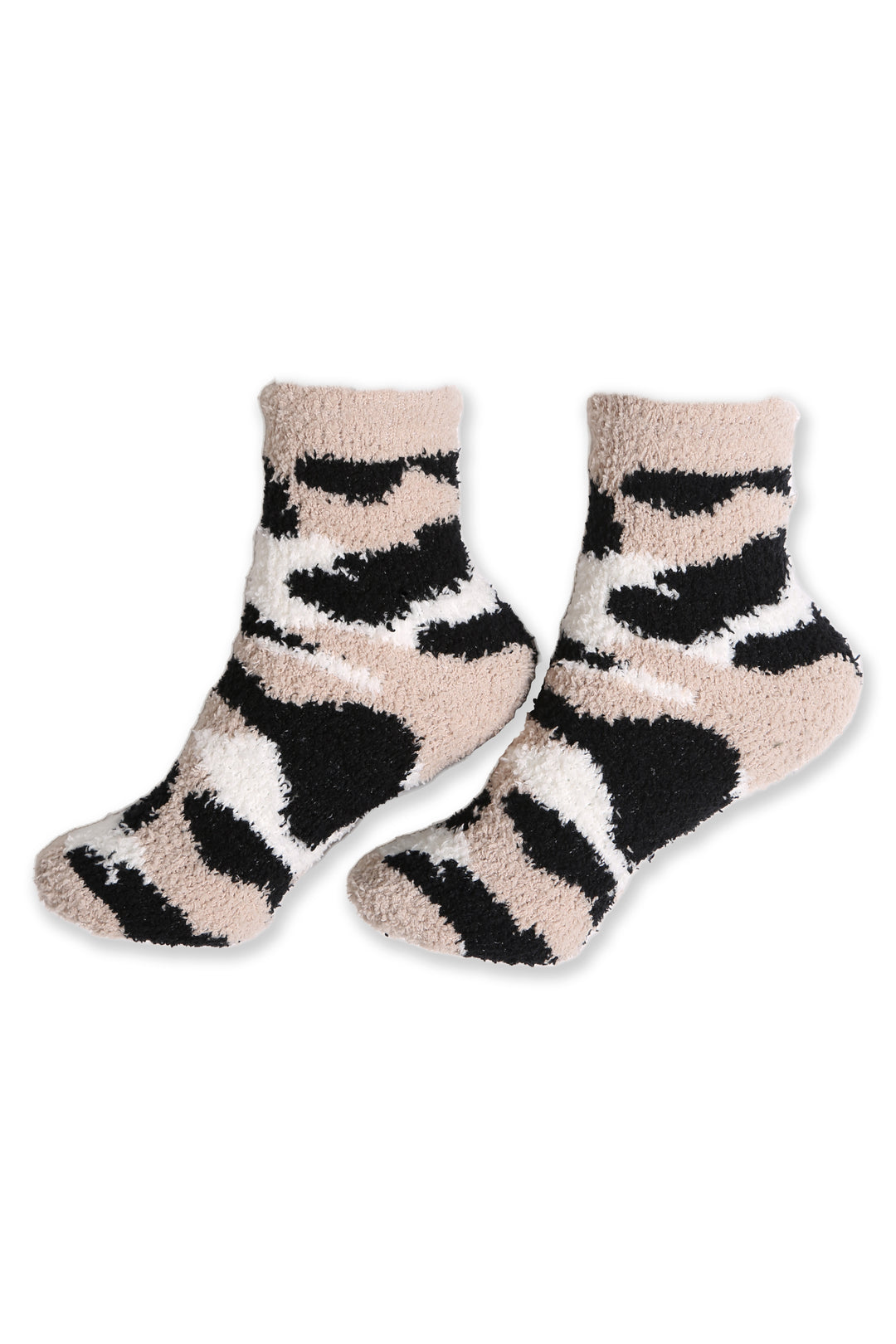 JCS112 - SOLID COLOR LUXURY SOFT MINI-CREW SOCKS W/ COLORED EDGE - 6PC SET