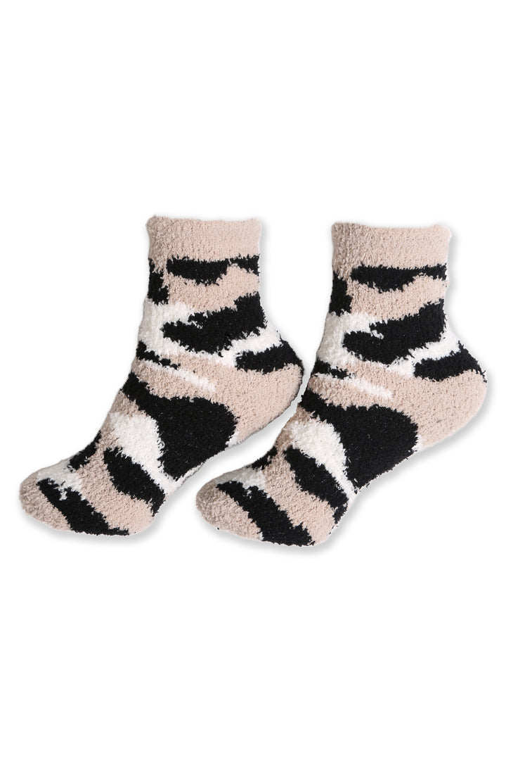 JCS112 - SOLID COLOR LUXURY SOFT MINI-CREW SOCKS W/ COLORED EDGE - 6PC SET