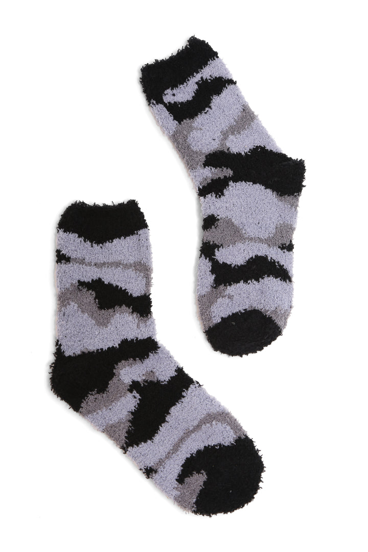 JCS112 - SOLID COLOR LUXURY SOFT MINI-CREW SOCKS W/ COLORED EDGE - 6PC SET