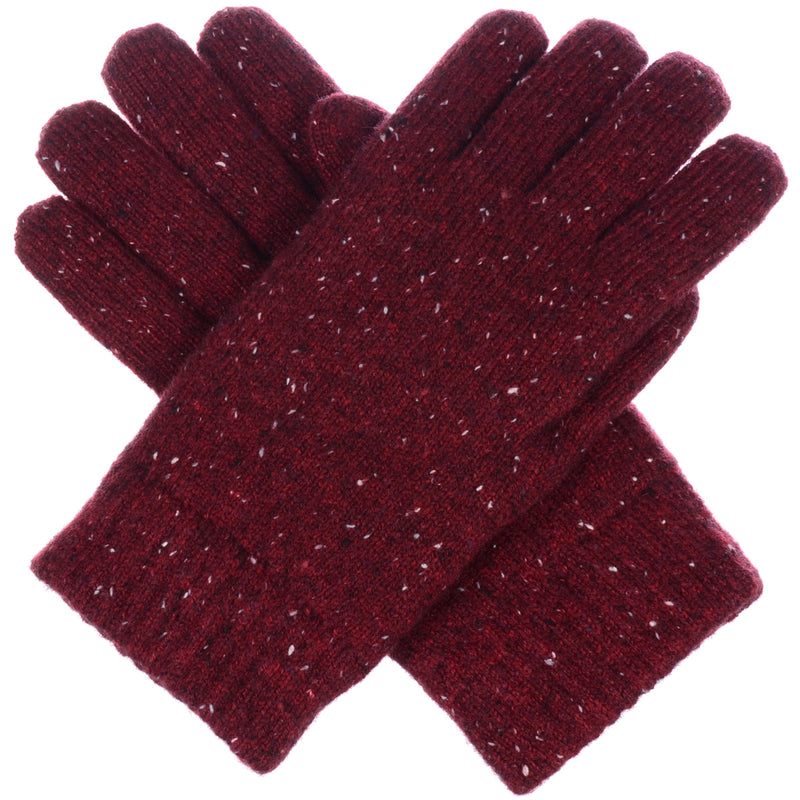 JG721 - One Dozen Ladies Toasty Warm Plush fleece Lined Knit Glove in Glitter