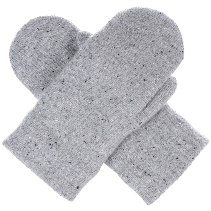 JG721M - One Dozen Chevron Warm Fleece Lined Knit Mittens Gloves
