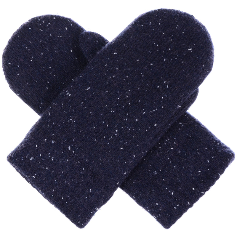 JG721M - One Dozen Chevron Warm Fleece Lined Knit Mittens Gloves