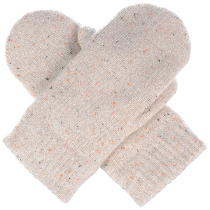 JG721M - One Dozen Chevron Warm Fleece Lined Knit Mittens Gloves