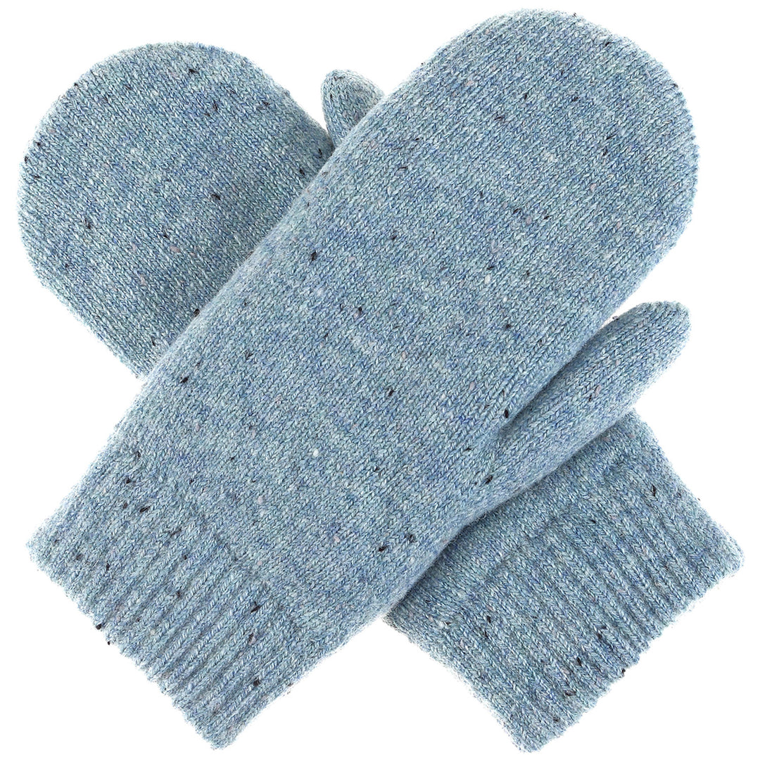 JG721M - One Dozen Chevron Warm Fleece Lined Knit Mittens Gloves