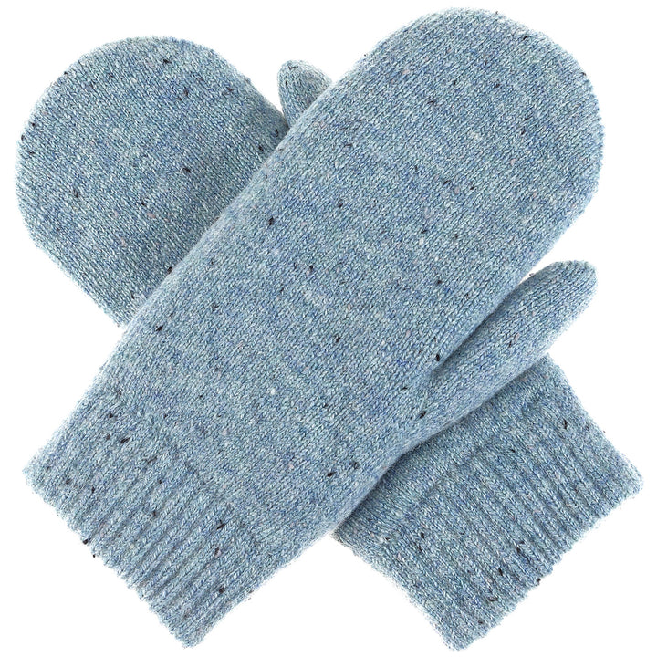 JG721M - One Dozen Chevron Warm Fleece Lined Knit Mittens Gloves