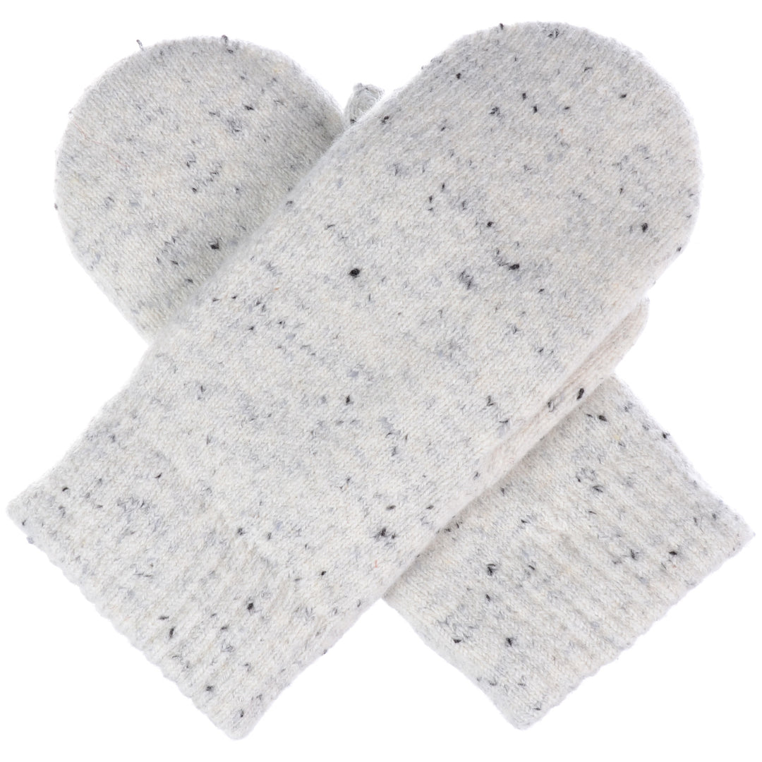 JG721M - One Dozen Chevron Warm Fleece Lined Knit Mittens Gloves