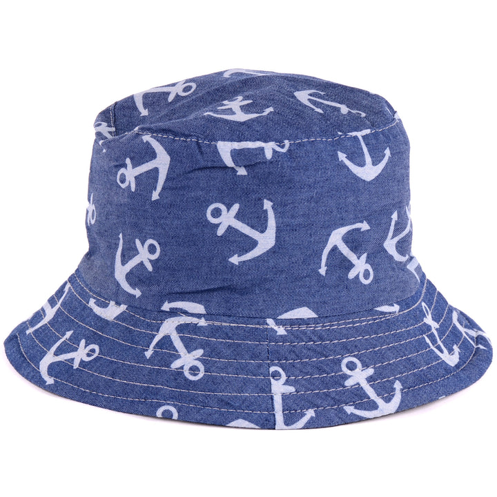JH615B_DK DENIM - One Piece Hats