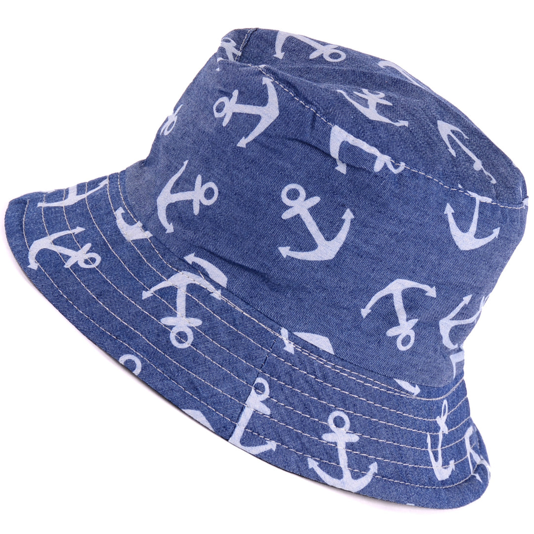 JH615B_DK DENIM - One Piece Hats