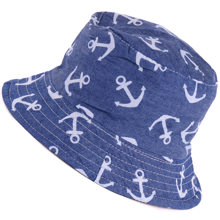 JH615B_DK DENIM - One Piece Hats