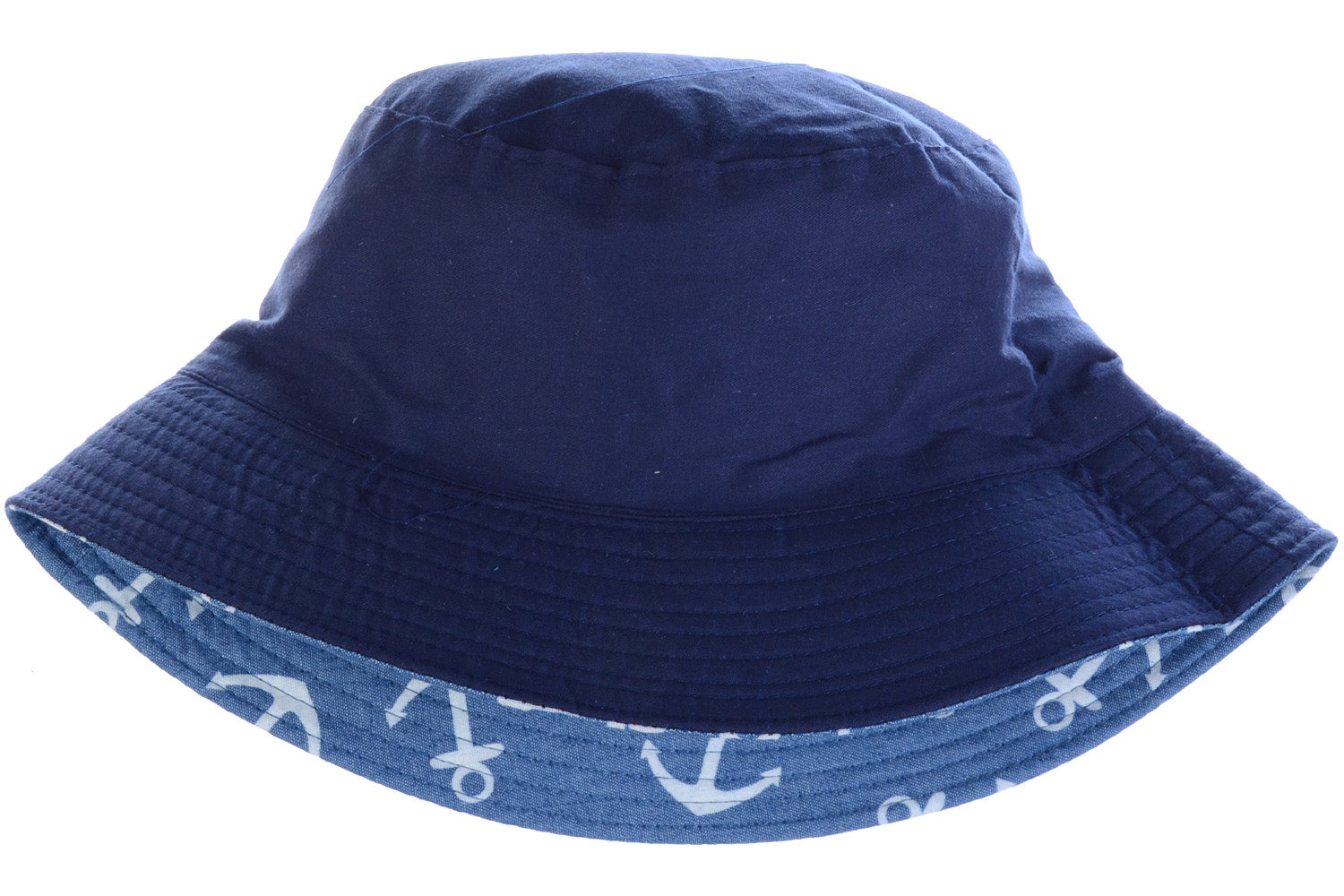 JH615B_MID DENIM - One Piece Hats