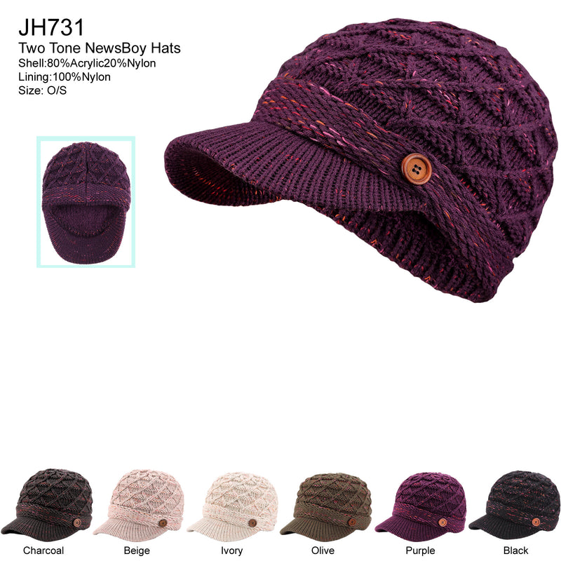 JH731 - Knit Beanie Hats