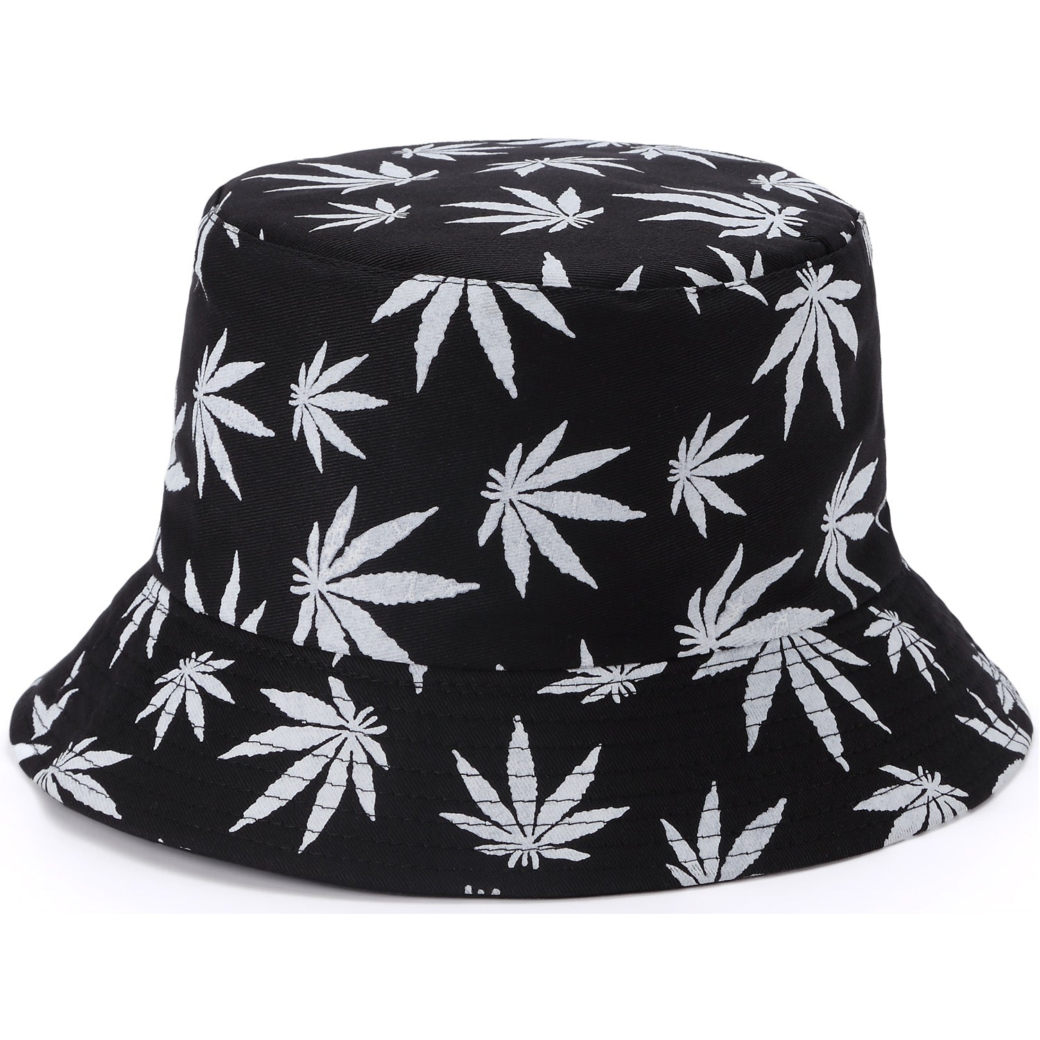 JH857_Black/White - One Piece Hats