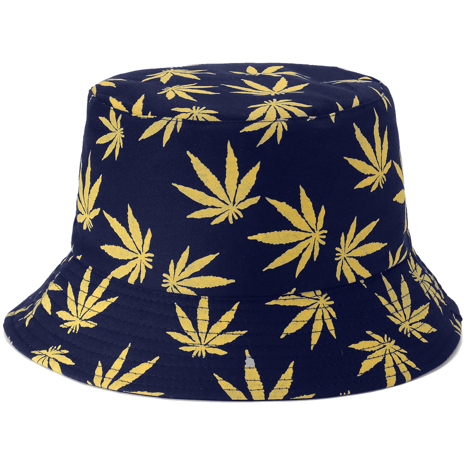 JH857_Navy / Yellow - One Piece Hats