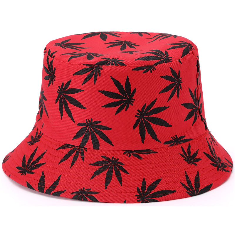 JH857_Red / Black - One Piece Hats