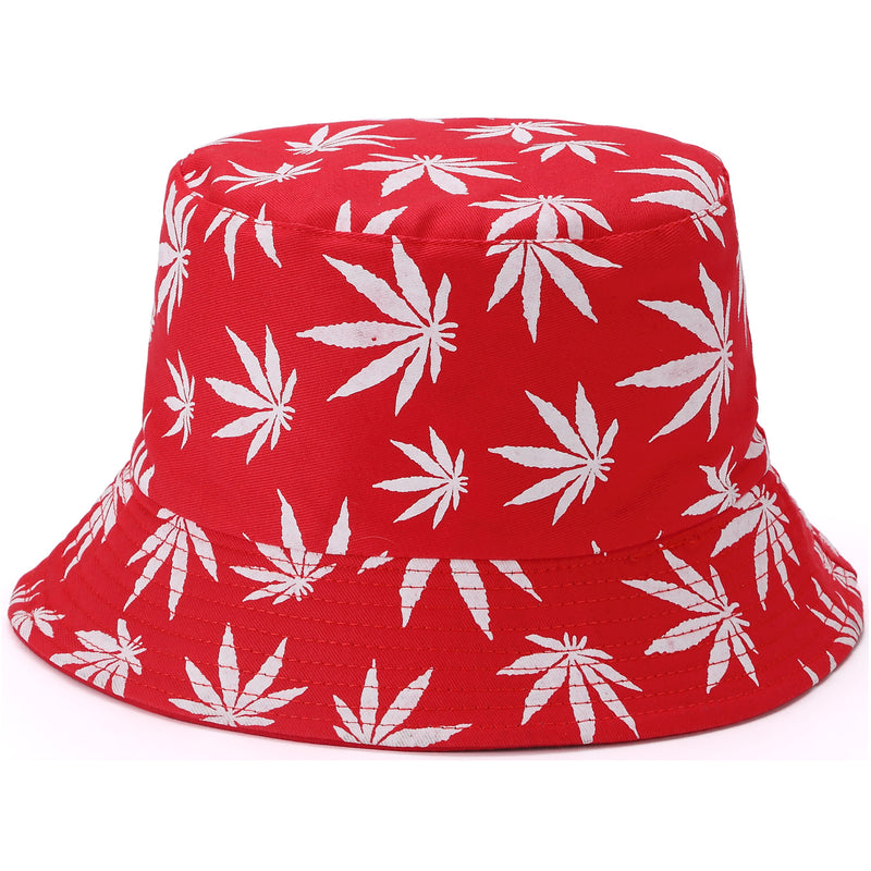 JH857_Red / White - One Piece Hats