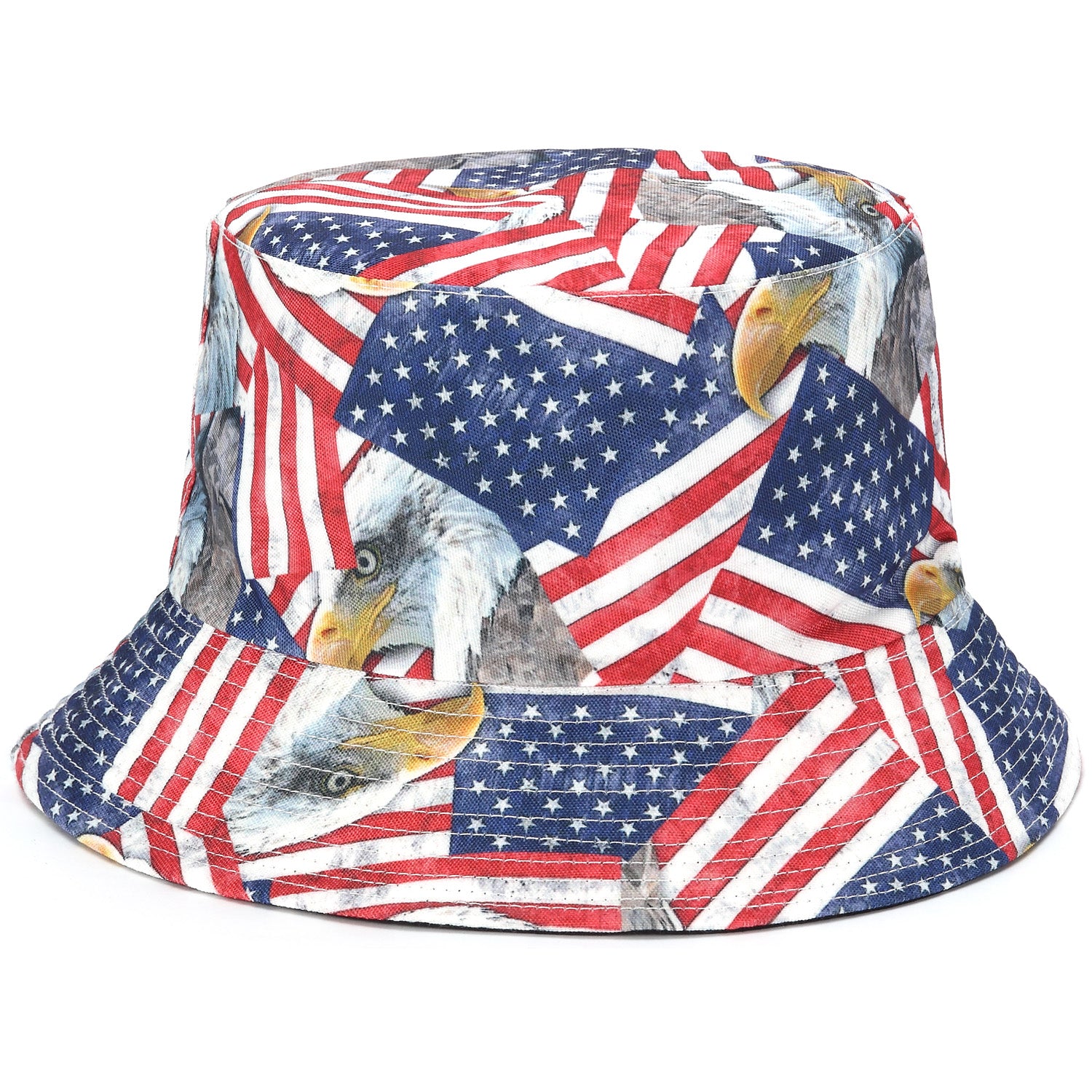 JH901_Americanflag - One Piece Hats