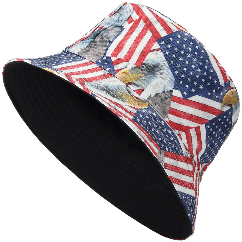 JH901_Americanflag - One Piece Hats