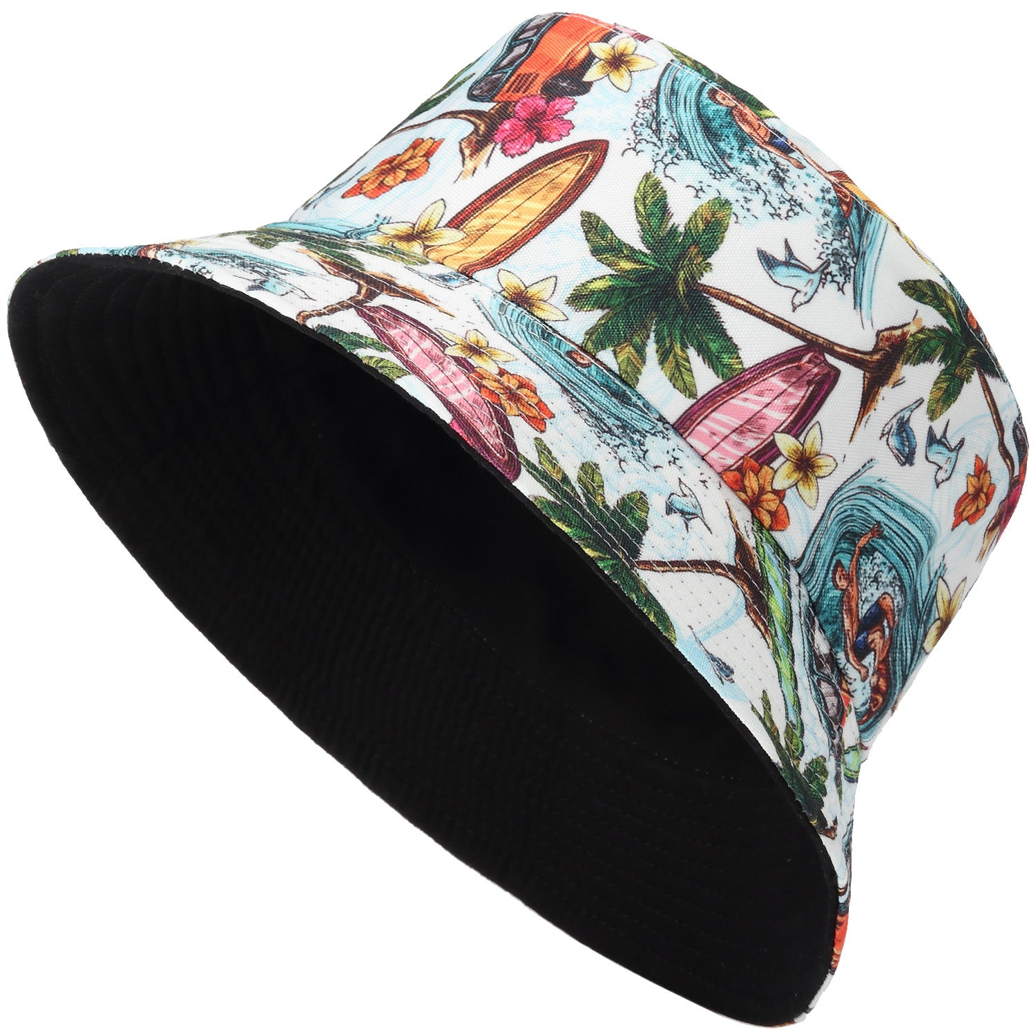 JH904_White- One Piece Hats