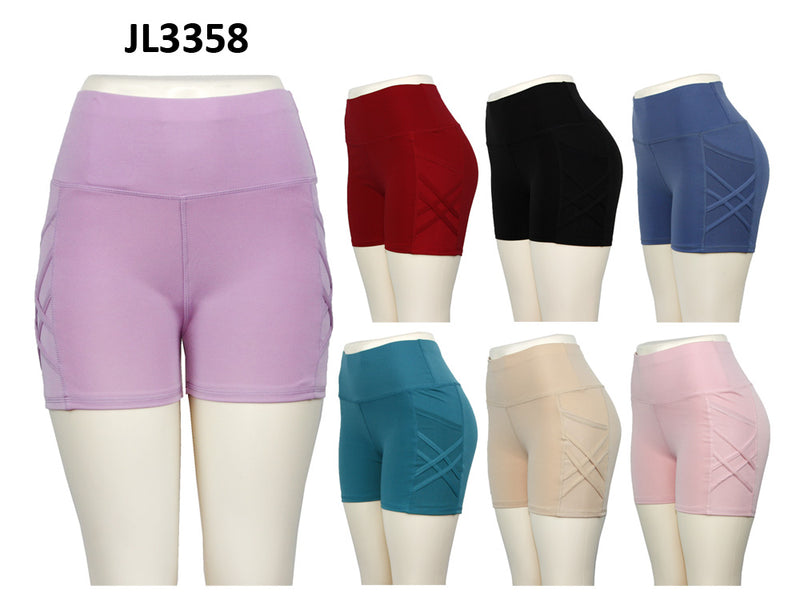 JL3358 - One Dozen Ladies Active Wear Shorts