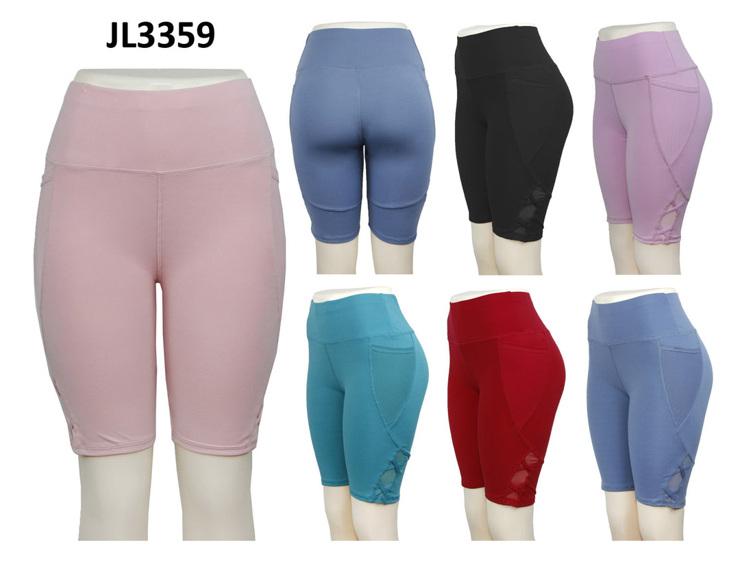 JL3359 - One Dozen Ladies Active Wear Shorts