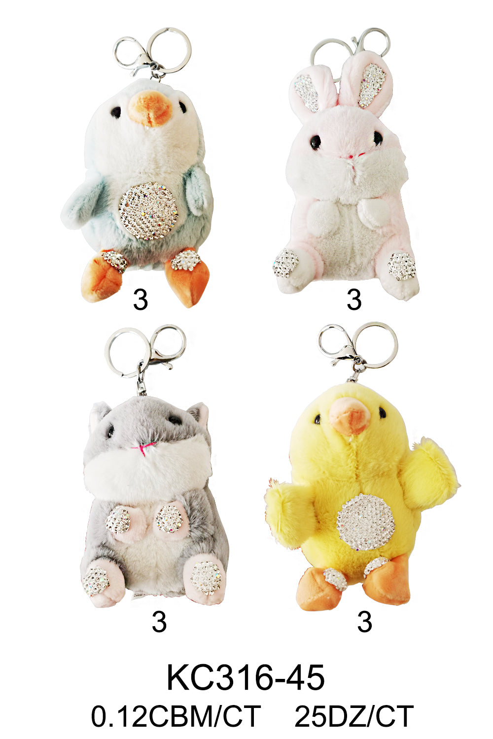 KC316-45 - One Dozen KeyChain