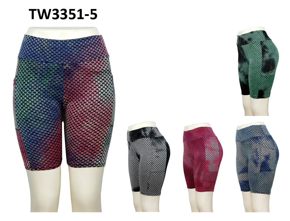 TW3351-5 - One Dozen Ladies Active Wear Shorts