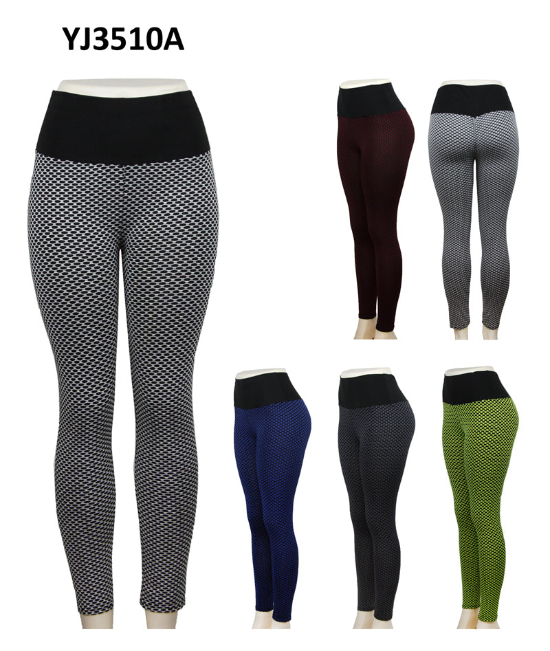 YJ3510A - One Dozen Ladies Sport Legging