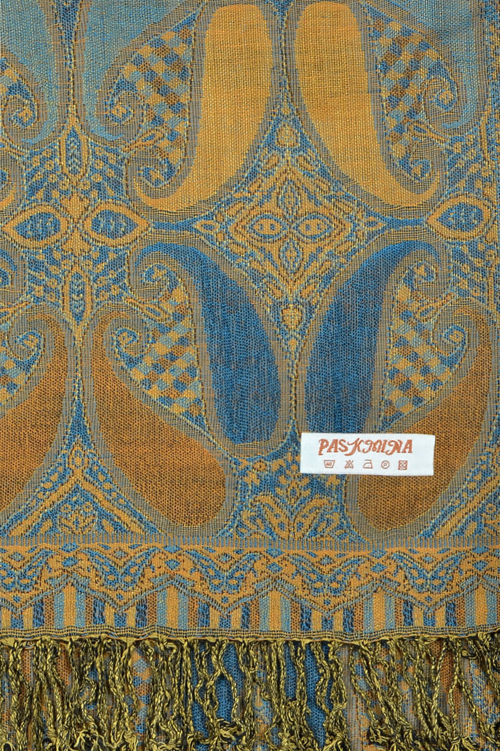 A18_18 - One Piece Pasiley Print Pashmina Shawl Scarf
