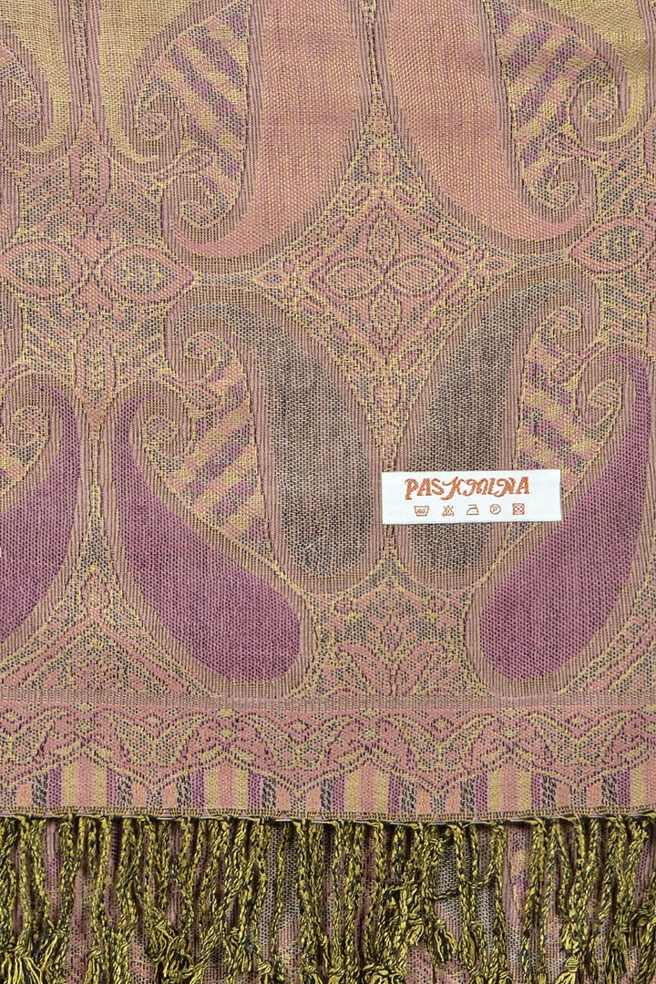 A18_28 - One Piece Pasiley Print Pashmina Shawl Scarf