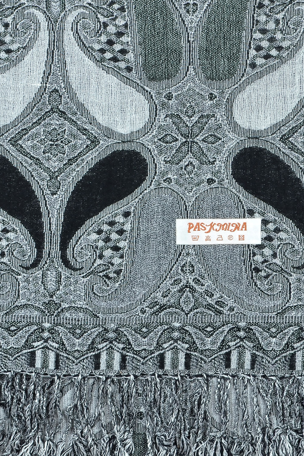 A18_36 - One Piece Pasiley Print Pashmina Shawl Scarf