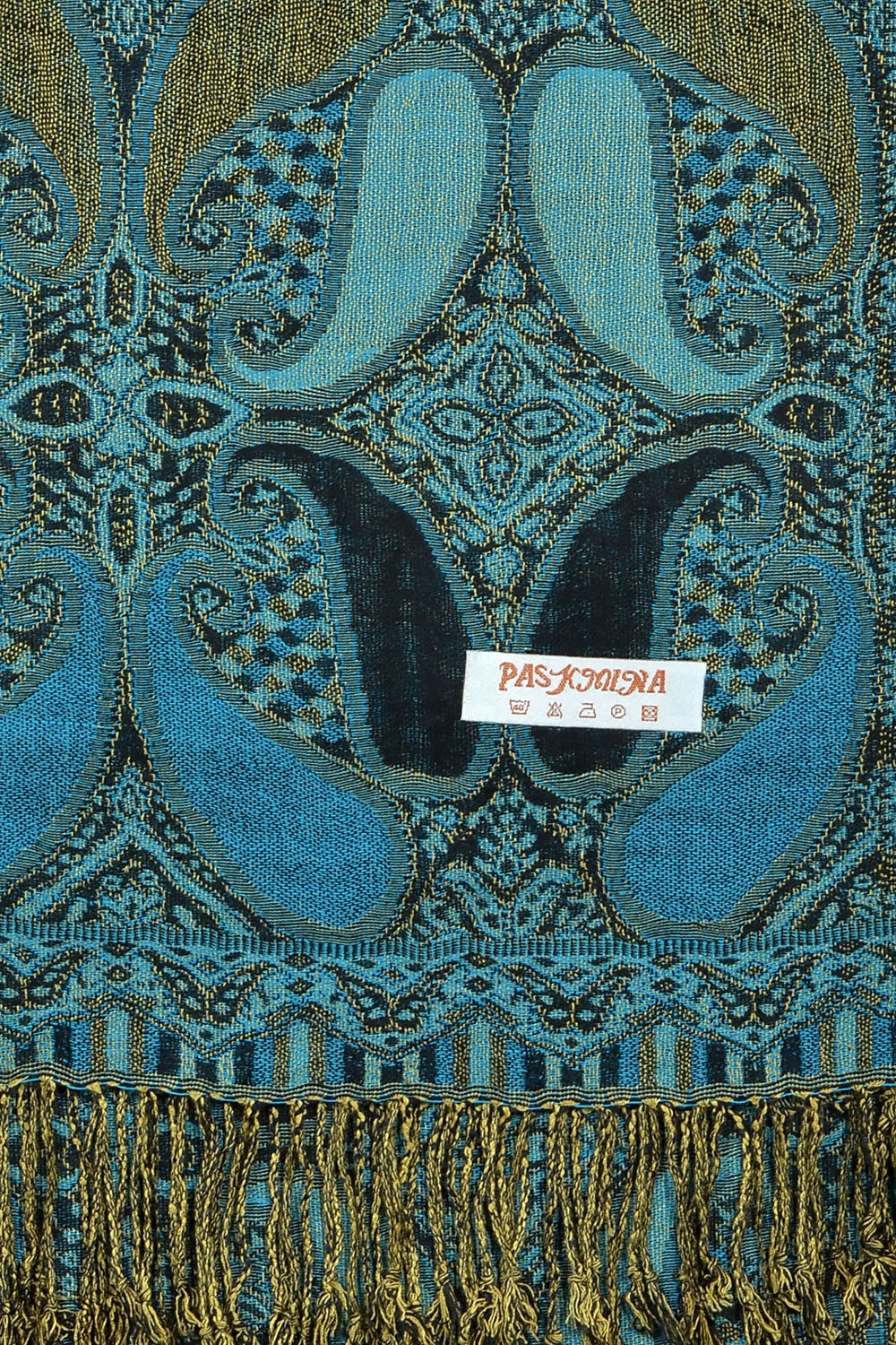 A18_5 - One Piece Pasiley Print Pashmina Shawl Scarf