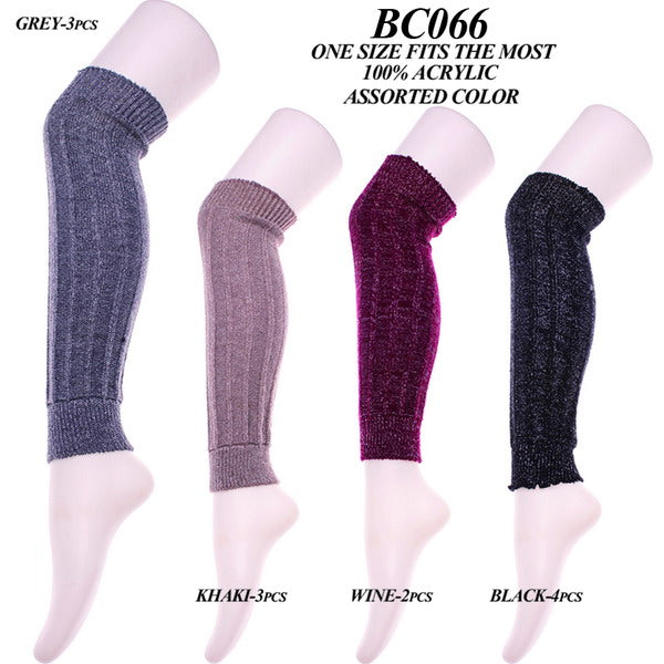 BC066 - One Dozen Cable Knitted Knee High Boot Cuff