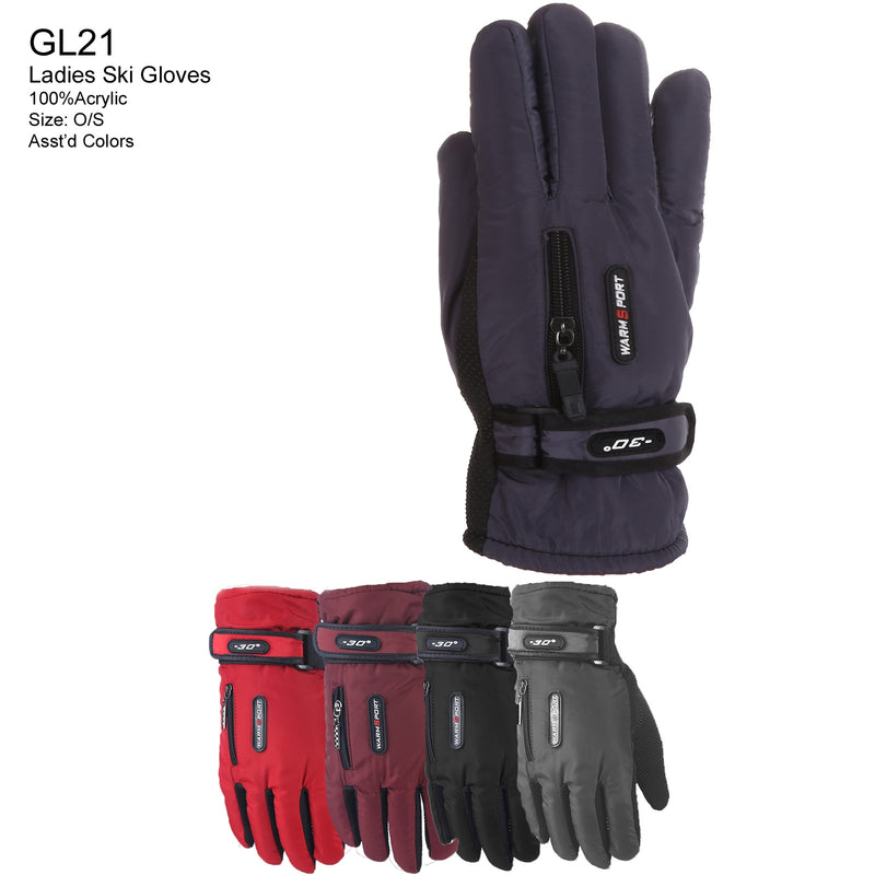 GL21 - One Dozen Ladies Gloves