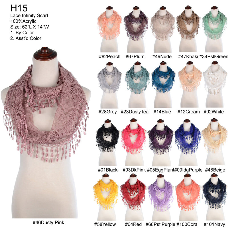 H15 - One Dozen Scarves