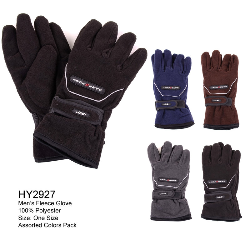 HY2927 - One Dozen Mens Ski Gloves