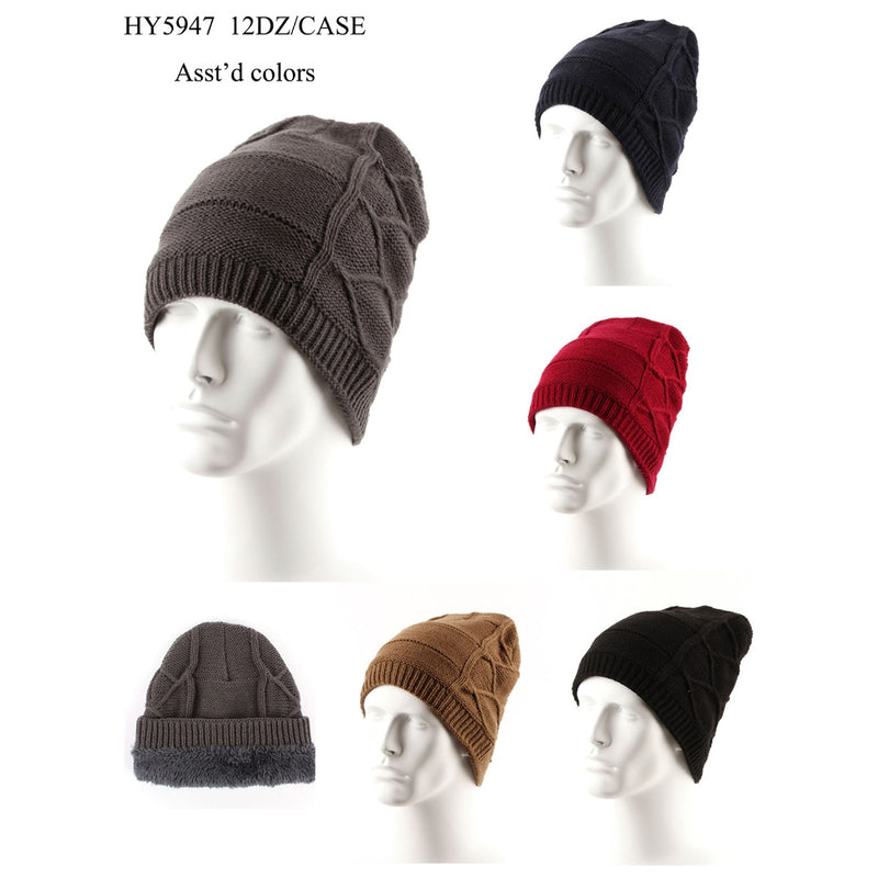 HY5947 - One Dozen Unisex Hats