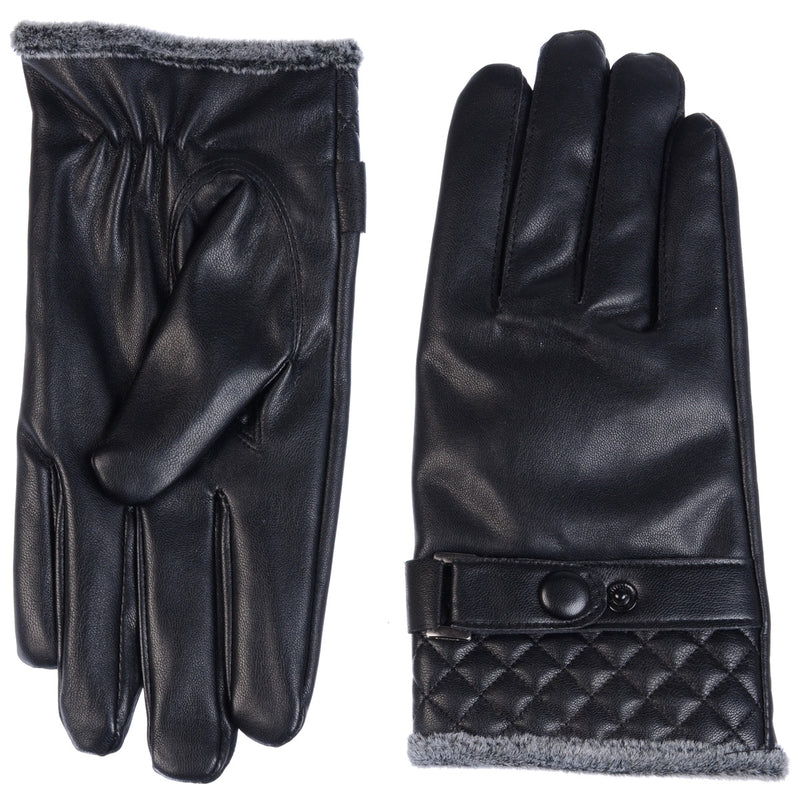 HY5964 - One Dozen Mens Leather Gloves