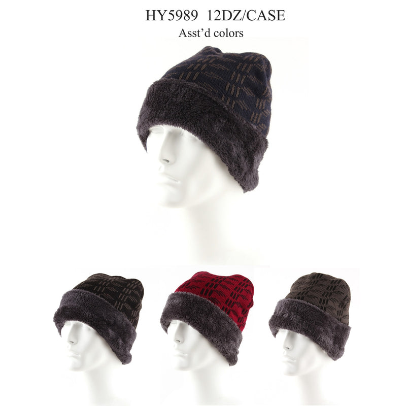 HY5989 - One Dozen Unisex Hats